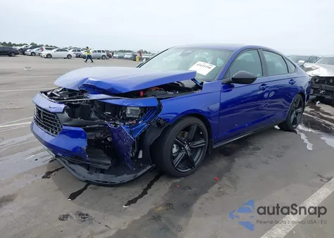 2025 Honda Accord Hybrid Sport-L z USA, uszkodzony, nr VIN 1HGCY2F78SA040458